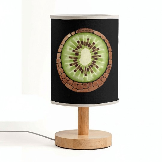 Kiwi Freshness In Green Fabric Lamps