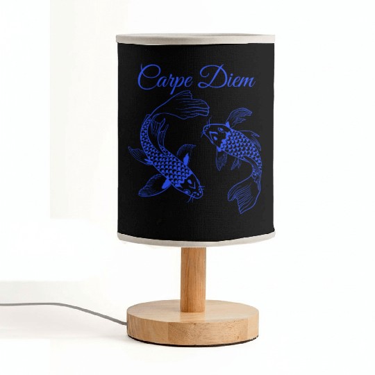Carpe Diem Fabric Lamps