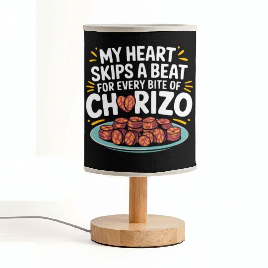 Chorizo Mexican Food Mexico Cuisine Foodie Sausage Fabric Lamps