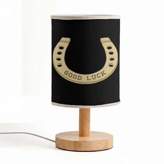 Cool Horseshoe for Lucky Days Fabric Lamps