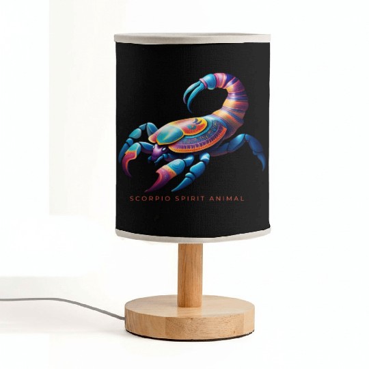Scorpio Spirit Animal Scorpion Alebrije Male Fabric Lamps