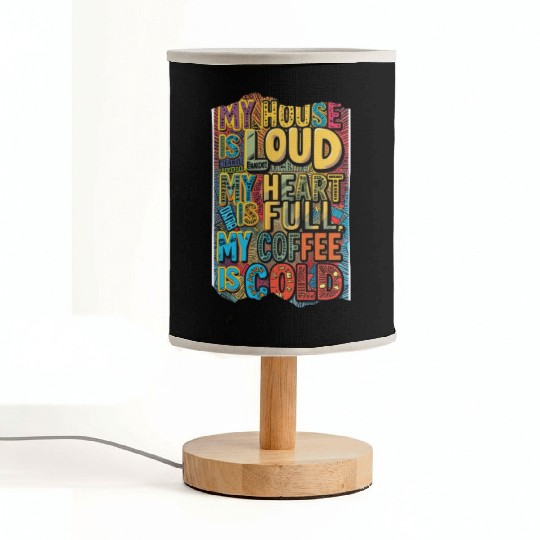 Parenting on hard mode Neurodivergent edition Fabric Lamps