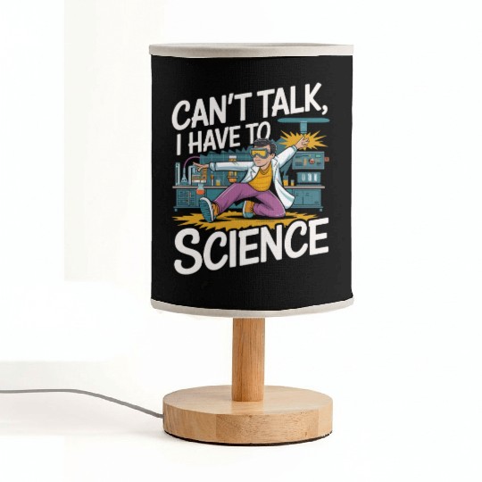 Science Laboratory Laborant Inspiration Fabric Lamps
