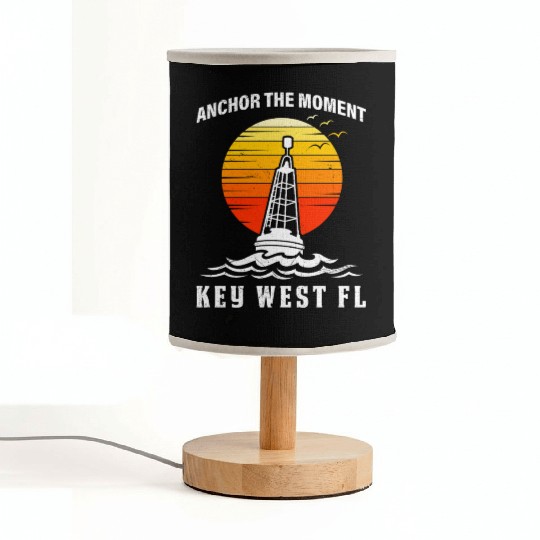 West Keys ANCHOR THE MOMENT KEY-WEST FL Fabric Lamps