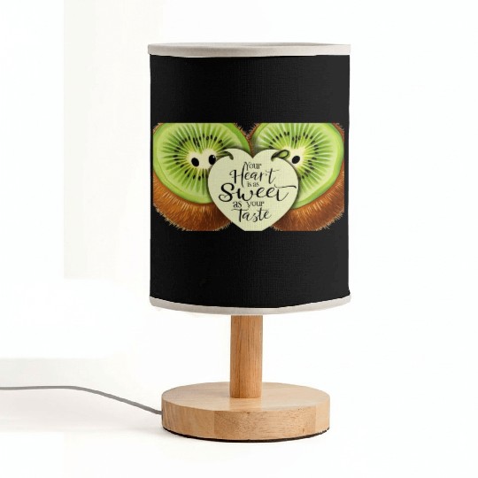 Your Heart is Sweet as Your Taste – Kiwi Love Fabric Lamps