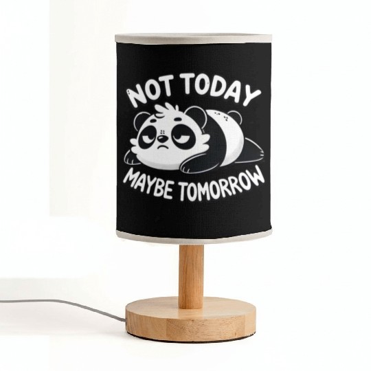 Grumpy Panda – Not Today, Maybe Tomorrow Fabric Lamps