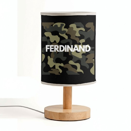 Ferdinand Name Fabric Lamps Men Good Quality Camouflage