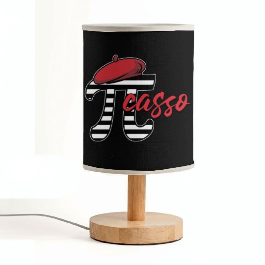PI-casso Funny Pi Day Fabric Lamps