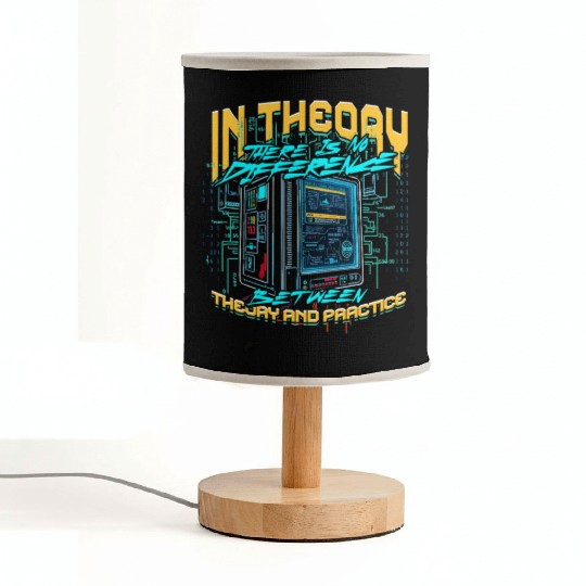 Theoretical Computer Scientist Fabric Lamps