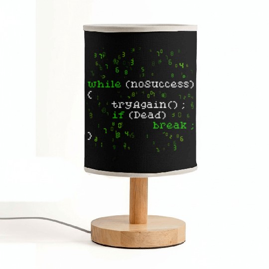Theoretical Computer Scientist Fabric Lamps