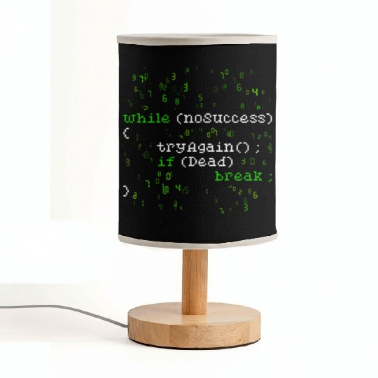 Theoretical Computer Scientist Fabric Lamps