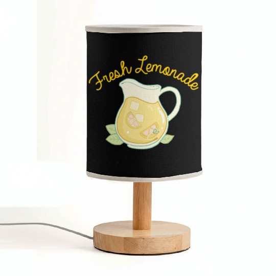 Fresh Lemonade Fabric Lamps