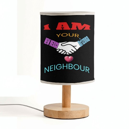 I AM YOUR NEIGHOUR NEW MEXICO AND Arizonna Fabric Lamps