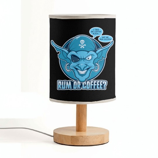 Rum or Coffee Fabric Lamps