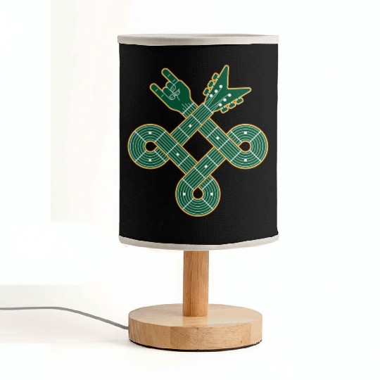 Celtic Knot Guitar | St. Patrick’s Day Fabric Lamps