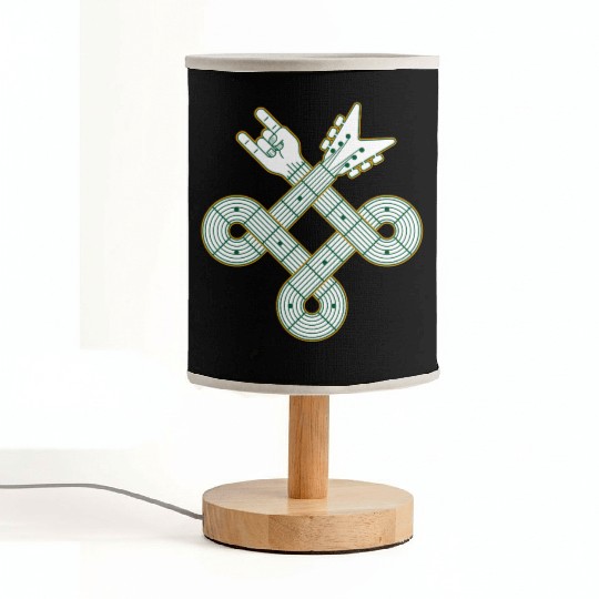 Celtic Knot Guitar | St. Patrick’s Day Fabric Lamps