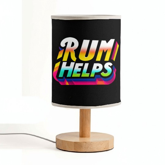 Rum Helps 9 Fabric Lamps
