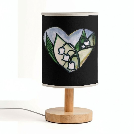 Lily of the Valley Fabric Lamps