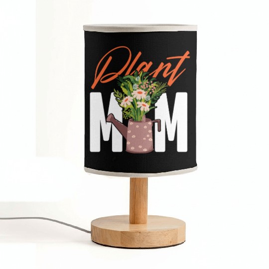 Plant Lover Gardening Plant Mom Fabric Lamps