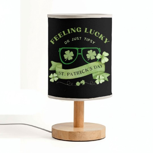 Feeling Lucky or Just Tipsy – St. Patrick’s Day Fabric Lamps
