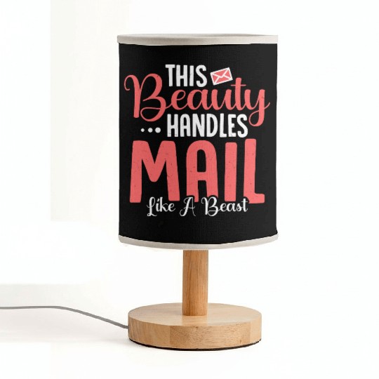 This Beauty Handles Mail Like A Beast Postal Worke Fabric Lamps