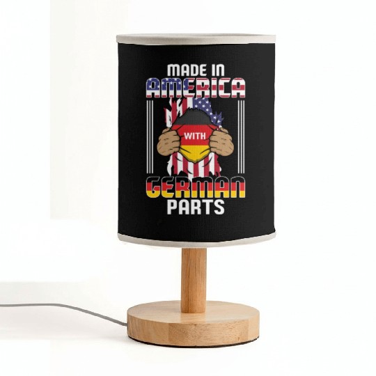 Made In America With German Parts USA Fabric Lamps