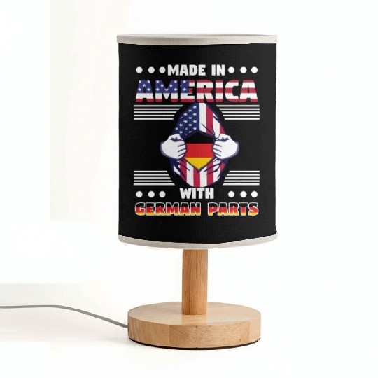 Made In America With German Parts Fabric Lamps