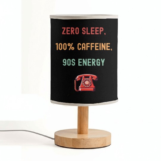 Zero Sleep 100 Caffeine Fabric Lamps