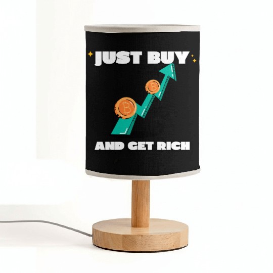 Just Buy Bitcoin Fabric Lamps