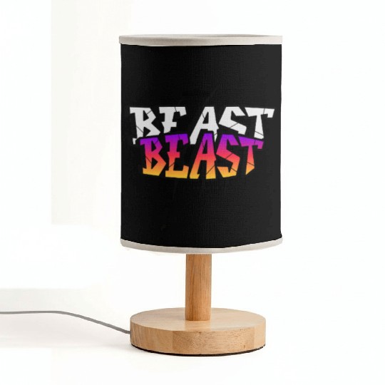 Train Like a Beast Fabric Lamps