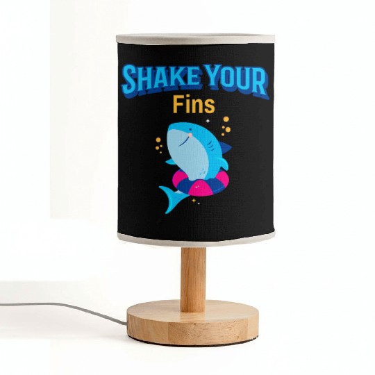 Dancing Shark | Shake your Tins | Fabric Lamps