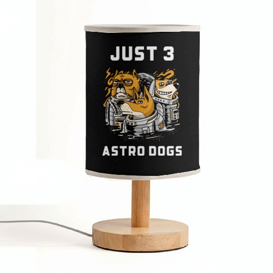 Just 3 Astro Dogs Best Selling Fabric Lamps