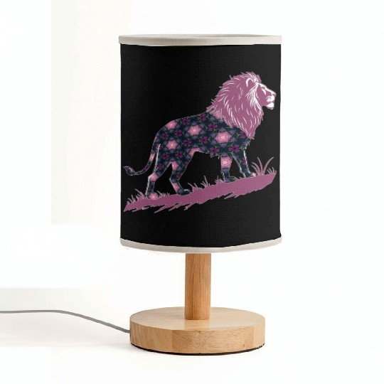 Star of David Pattern 20 Lion of Judah Fabric Lamps