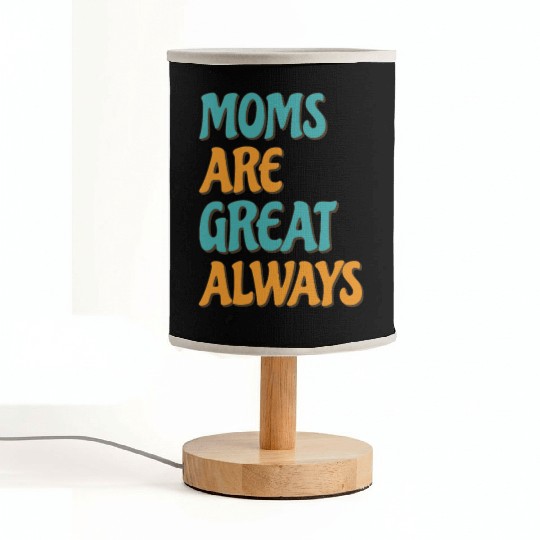 Funny Mom Mothers Day Mama Proud Family Love Fabric Lamps
