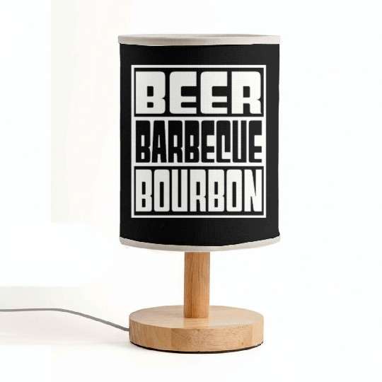 Beer Barbeque Bourbon Fabric Lamps