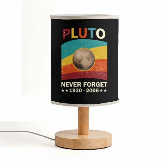 Pluto Never Forget Tribute 1930-2006 Fabric Lamps