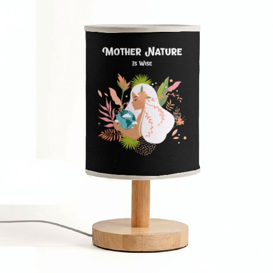 Earth Day Mother Nature Fabric Lamps