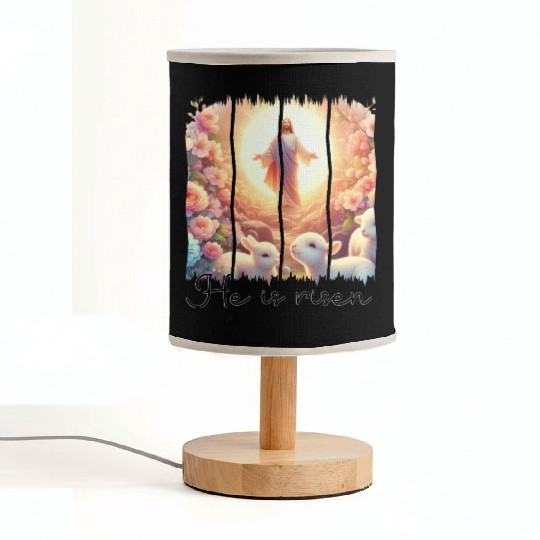Easter Day Jesus He is risen Fabric Lamps