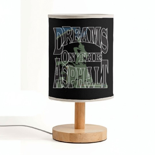 Dream on the Asphalt Fabric Lamps