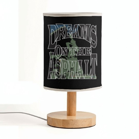 Dream on the Asphalt Fabric Lamps