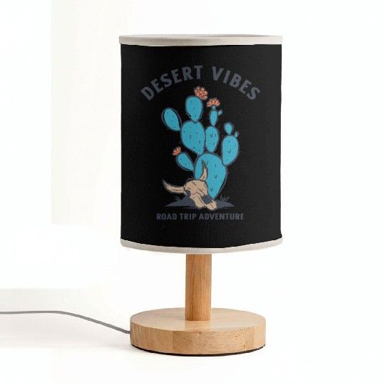 DESERT VIBES ROAD TRIP ADVENTURES Fabric Lamps