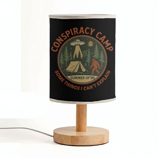 Conspiracy Camp Fabric Lamps
