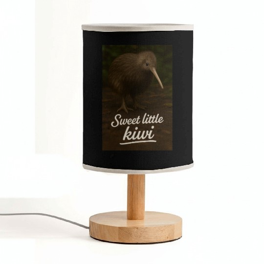 Sweet Little Kiwi Fabric Lamps