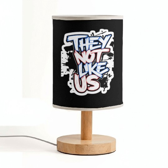 They Not Like Us Fabric Lamps