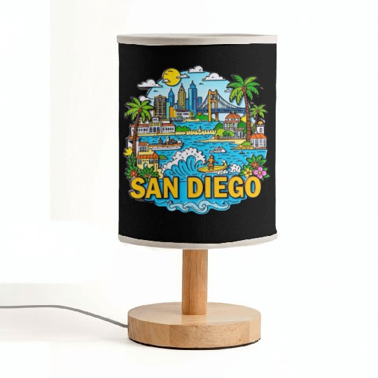 San Diego Fabric Lamps