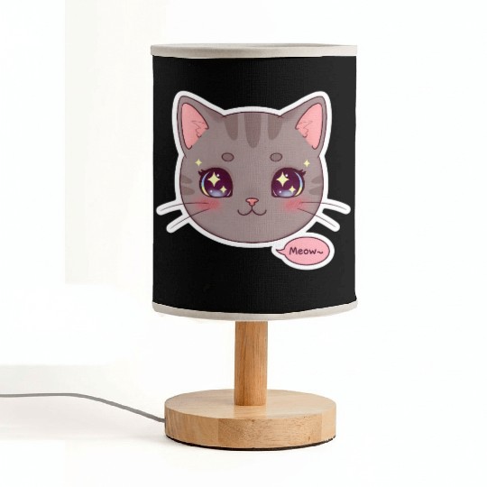 Kawaii Cat – Ultimate Cute Cat Aesthetic Fabric Lamps