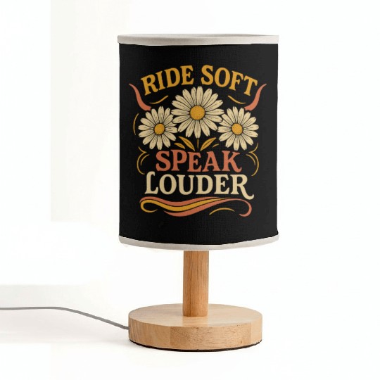 Soft Cowgirl Floral Rodeo Western Aesthetic Horse Fabric Lamps