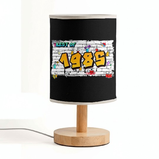 Best of 1985 Graffiti – 40 Years of Neon Nostalgia Fabric Lamps