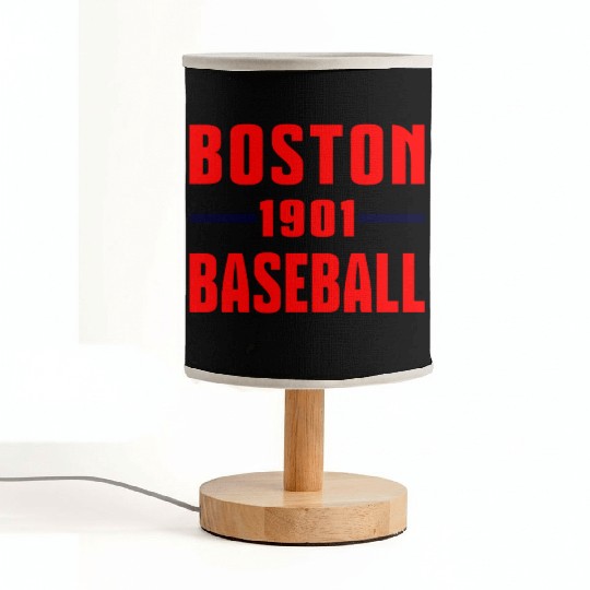 Boston Baseball Classic Fabric Lamps