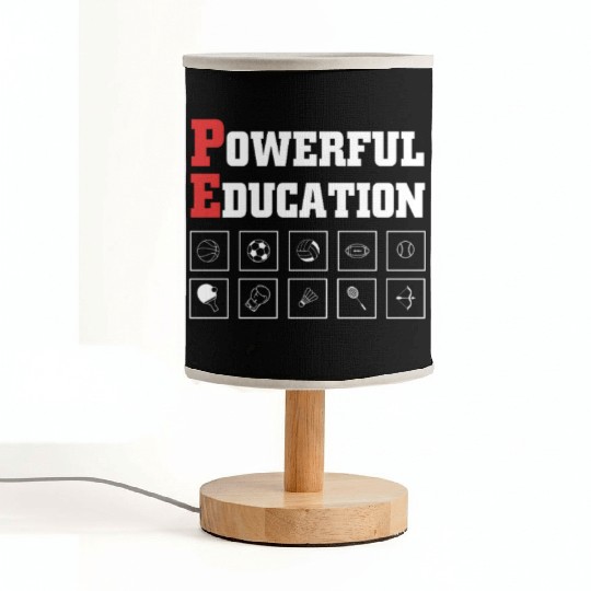 Physical Education Teacher PE Coach Fabric Lamps